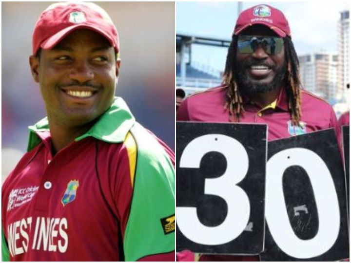 Brian Lara Congratulates Gayle After Surpassing Record