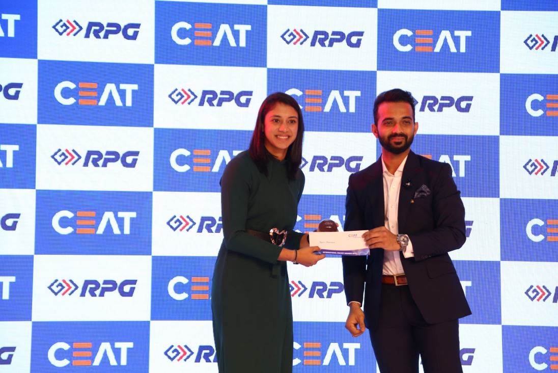 CEAT Cricket Awards : स्मृती, विराट सर्वोत्कृष्ट क्रिकेटर, बुमरा बॉलर ऑफ द इयर