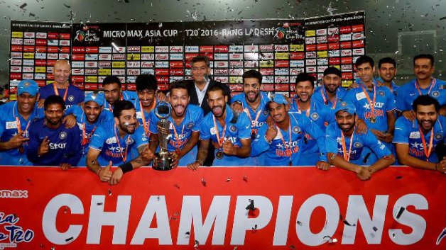 year ender 2016 india seal asia cup with nerveless chase 7420 Year Ender 2016: 5 मैचों में अजेय रहते हुए भारत ने जीता एशिया कप