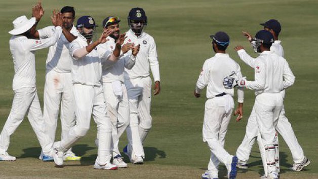 india vs bangladesh only test 5th day till lunch 8308 INDvsBAN: लगातार छठी सीरीज़ जीत से 5 विकेट दूर टीम इंडिया