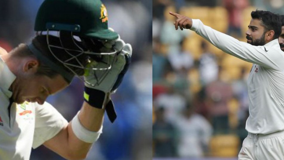 indvsaus kohli takes jibe at steve smith after drs drama 8706 INDvsAUS: जीत के साथ ही खड़ा हुआ विवाद, इशारों-इशारों में कोहली ने स्मिथ को ठहराया 'धोखेबाज'!