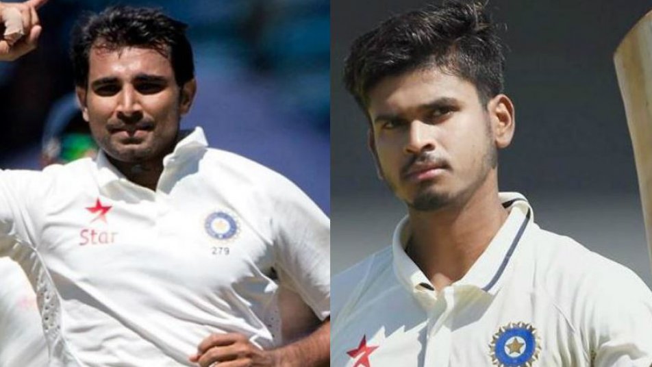 mohammed shami shreyas iyer included in the indian team for dharamsala test against australia 8959 INDvsAUS: आखिरी टेस्ट मैच में शमी और अय्यर टीम इंडिया में शामिल