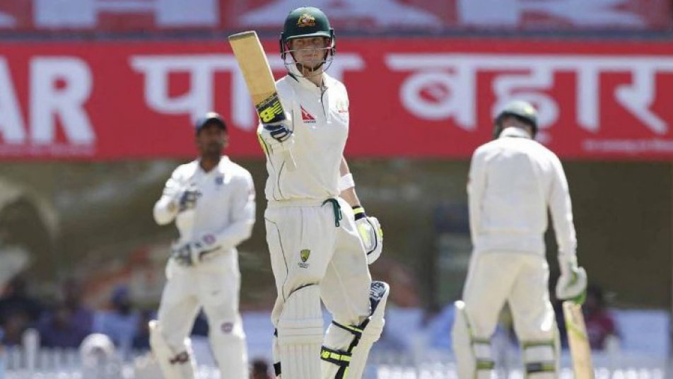 india vs australia 3rd test 1st day till tea 8812 TEA INDvsAUS: स्मिथ की कप्तानी पारी से दूसरा सेशन ऑस्ट्रेलिया के नाम