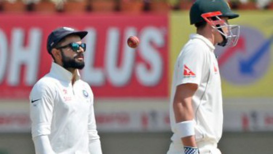 indvsaus virat kohli unhappy with the ball used in ranchi test 8896 बीच के ओवरों में गेंद कड़ी नहीं होने से नुकसान हुआ: विराट कोहली