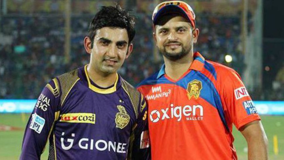 KKRvsGL: गंभीर की केकेआर ने जीता टॉस, रैना की लायंस पहले करेगी बल्लेबाज़ी
