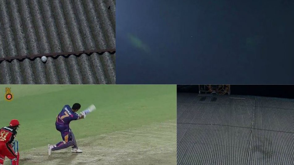 ipl2017 ms dhoni brings down the roof with hot shot 9425 IPL2017: धोनी ने जड़ा आईपीएल सीजन-10 का सबसे लम्बा सिक्स