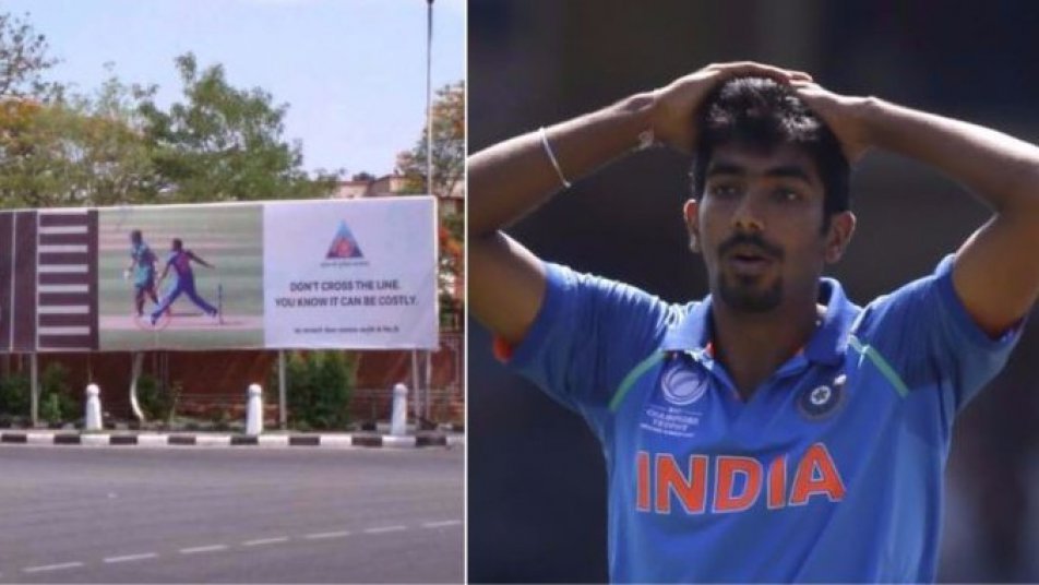 ‘नो बॉल’ की तस्वीर इस्तेमाल करने पर जयपुर ट्रैफिक पुलिस को बुमराह का करारा जवाब