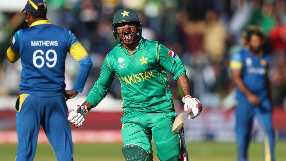 icc champions trophy pakvssl pakistan beat sri lanka by 3 wickets and qualify for the semifinal 10471 PAKvsSL: रोमांचक मुकाबले में श्रीलंका को तीन विकेट से हरा पाकिस्तान CT के सेमीफाइनल