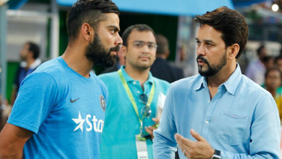 virat kohli should be the boss says anurag thakur 10705 विराट को ही 'बॉस' होना चाहिए: अनुराग ठाकुर