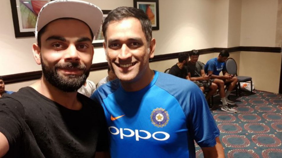 virat kohli s special birthday wish to ms dhoni 10932 कप्तान ने दी 'पूर्व कप्तान' को जन्मदिन की खास बधाई