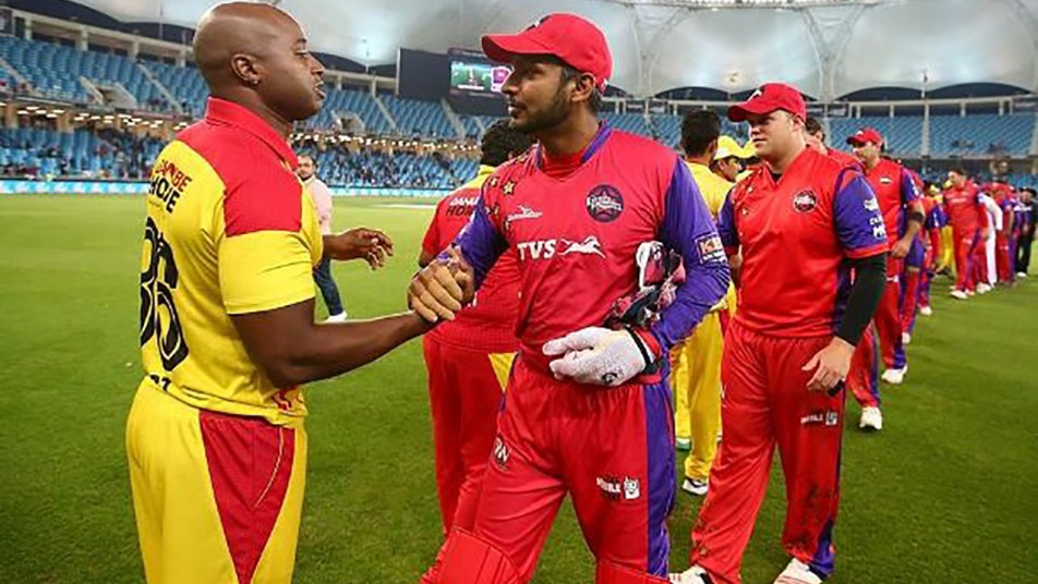 MCL: सहवाग-संगाकारा के तूफान से फाइनल मे पहुंची जेमिनी अरेबियन्स