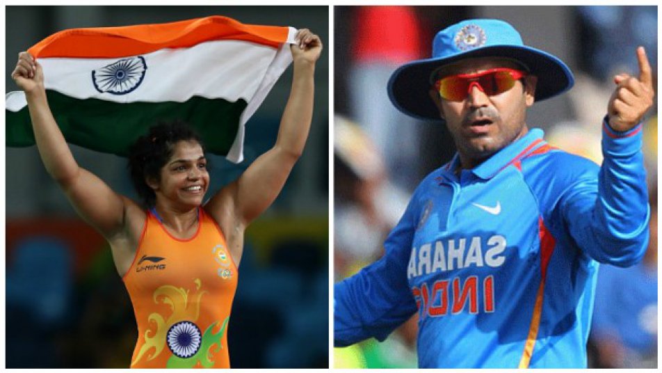 साक्षी ने जताई मिलने की इच्छा, सहवाग ने दिया विस्फोटक जवाब