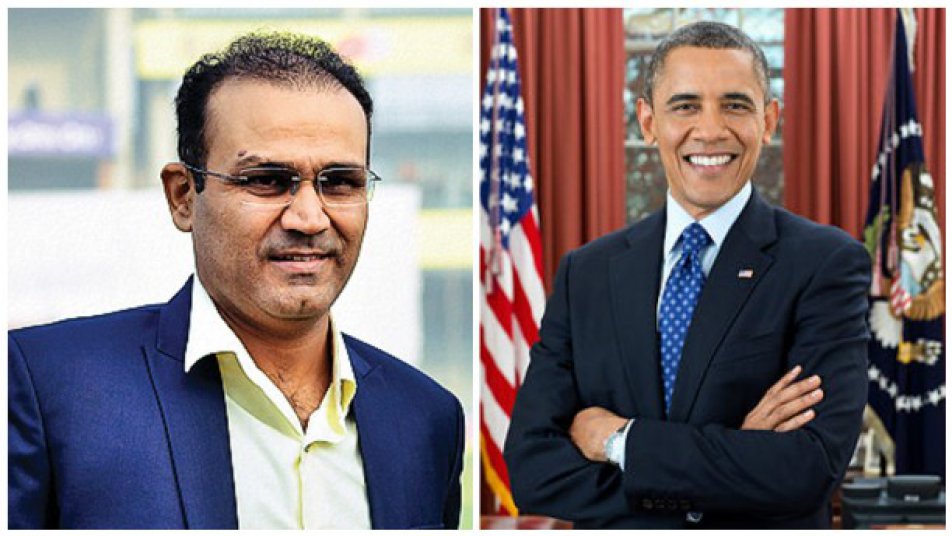 अपने इसी अनूठे अंदाज में ट्वीट करते हुए सहवाग ने अमेरिकी राष्टपति बराक ओबामा को उनके 55 वे जन्मदिन की बधाई दी. ट्वीट करते हुए नज़फगढ़ के नवाब ने कहा कि ''जन्मदिन मुबारक बराक ओबामा. बच्चों के लिए आपका  प्यार देखकर कई बच्चे कहते होंगे 'ओबामा, बी माइ मामा'.''