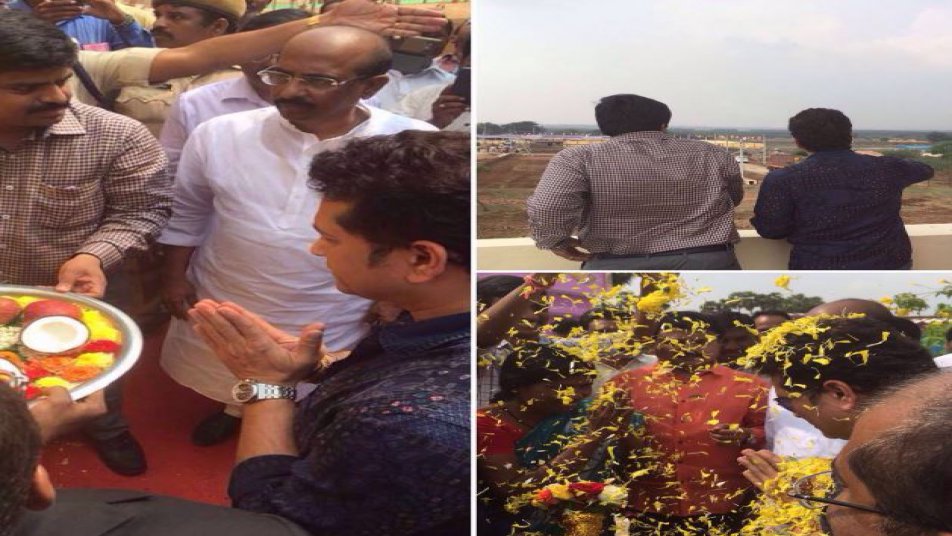 इस दौरान उन्होंने ग्रामीणों तथा अधिकारियों के साथ बातचीत भी की. सचिन ने श्री पोट्टी श्रीरामुलू नेल्लौर जिले में गुडुर मंडल के तहत इस गांव में 2.78 करोड़ रूपये से ज्यादा के कई विकास कार्य किए हैं. 