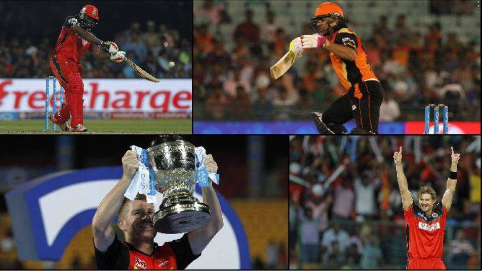 IPL2017: आरसीबी और सनराइजर्स हैदराबाद के धमाकेदार मुकाबले में इन दिग्गजों पर होंगी सबकी निगाहें