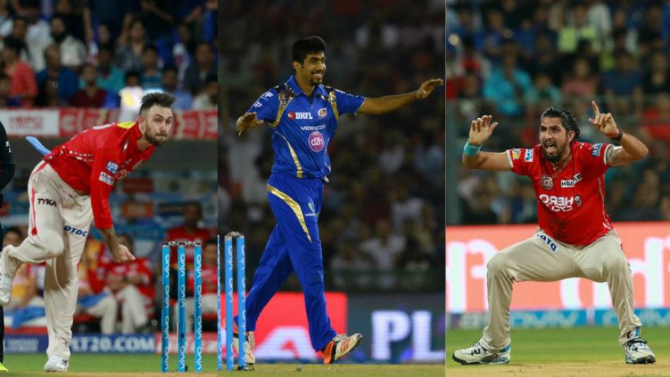 IPL 2017: चौके और छक्कों की बरसात के बीच पंजाब और मुंबई के गेंदबाजों ने किया बड़ा कमाल