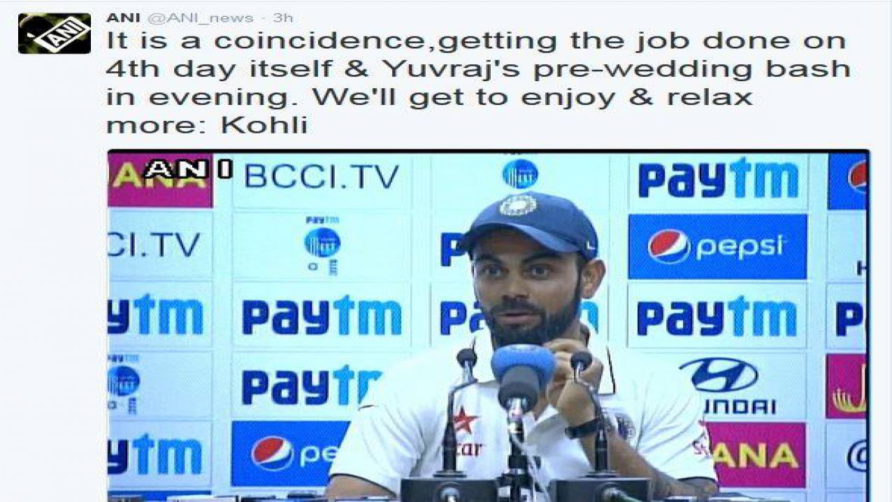 जीत का जश्न युवराज के संग