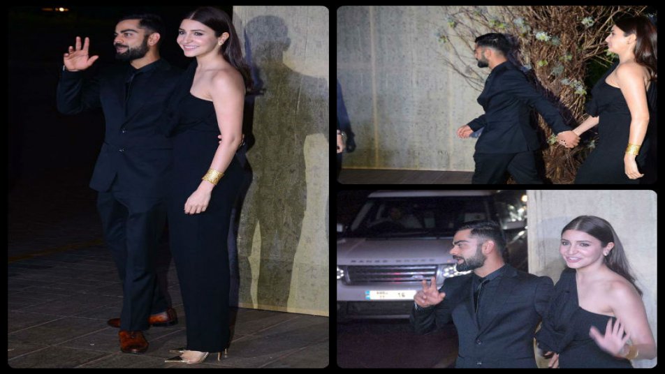 कोहली के हाथ में अनुष्का का हाथ