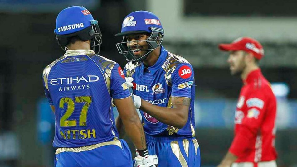 जोस बटलर और नीतिश राणा की तूफानी पारी के दम पर मुम्बई इंडियंस ने होल्कर स्टेडियम में खेले गए आईपीएल के 10वें सीजन के 22वें मुकाबले में किंग्स इलेवन पंजाब को आठ विकेट से हरा दिया.


फोटो क्रेडिट: (BCCI, IPL)