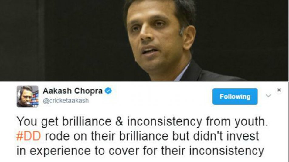 राहुल द्रविड़ पर सवाल करने पर ट्विटर पर ट्रॉल हुए आकाश चोपड़ा