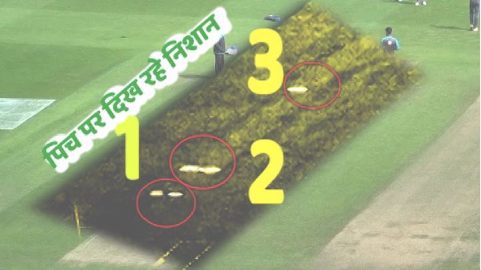 आपको बता दें कि पाकिस्तानी तेज गेंदबाज पहले दो स्पॉट पर गेंद फेंकने की कोशिश करते नजर आए.