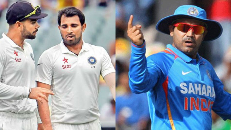 इस बार सहवाग ने टीम इंडिया के स्टार गेंदबाज मोहम्मद शमी को पहले टेस्ट में शानदार गेंदबाजी के लिए एक खास अंदाज में ट्वीट कर उन्हें मोटिवेट किया है.