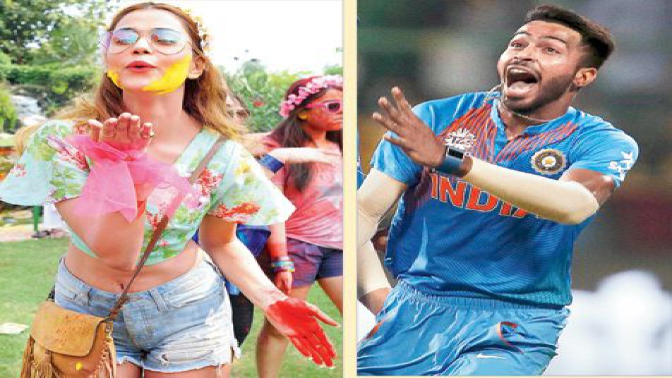 खूबसूरत मॉडल ने किया हार्दिक को कॉट एंड बोल्ड!