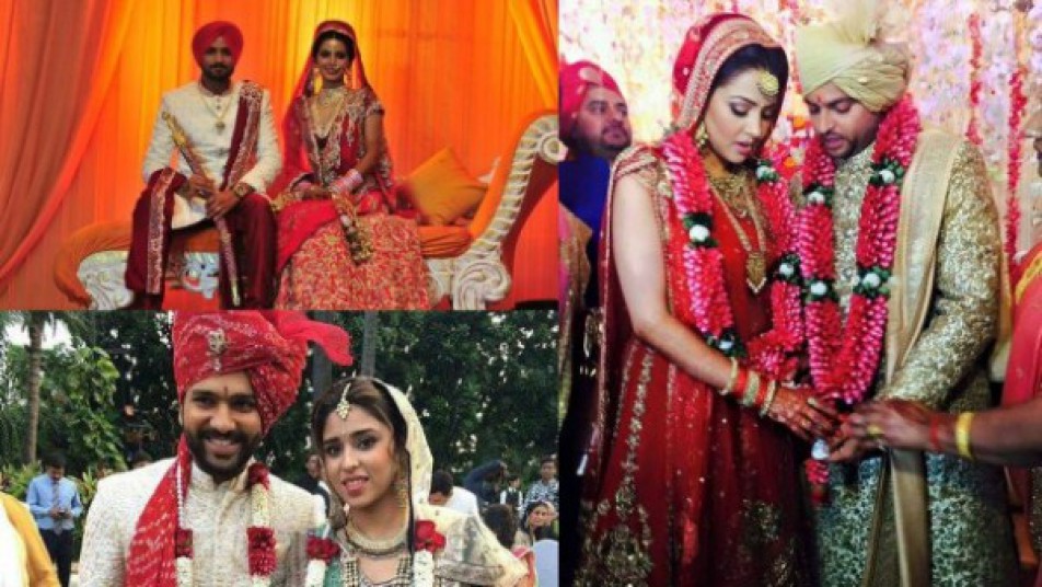 जहां रैना ने वर्ल्ड कप से लौटते ही अप्रैल 2015 में शादी कर ली तो वहीं हरभजन सिंह अक्टूबर में गीता बसरा के साथ शादी के बंधन में बंध गए थे. रैना और भज्जी के बाद रोहित ने साल के आखिर में यानी दिसंबर माह में रितिका के साथ सात फेरे लिए थे.