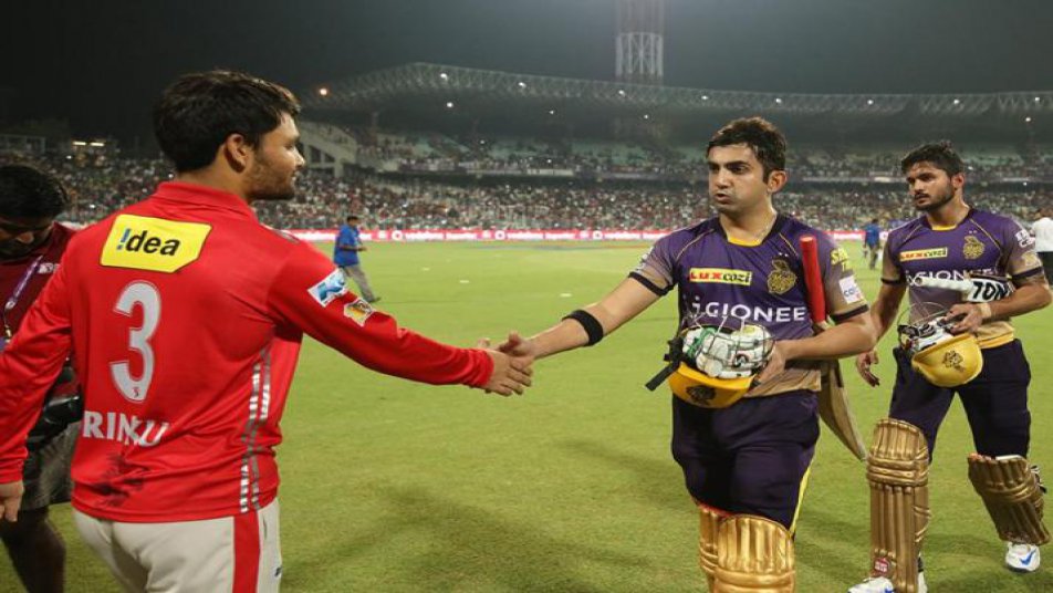 IPL2017: केकेआर ने किंग्स इलेवन पंजाब पर बनाया जीत का बड़ा रिकॉर्ड