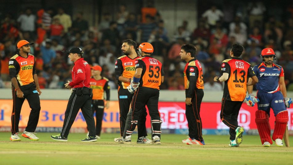 IPL 2017: सीजन-10 में सनराइजर्स हैदराबाद को घरेलू मैदान पर मिली रिकॉर्ड जीत