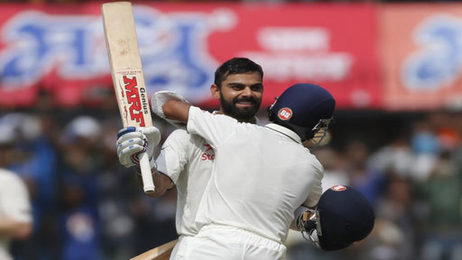 सीरीज में 3-0 से जीत के साथ कोहली ने अपने 17वें टेस्ट में 10 जीत के साथ टीम इंडिया के दो पूर्व कप्तान सुनील गावस्कर और मंसूर अली खान पटौदी के 9 जीत को पीछे छोड़ दिया है.  