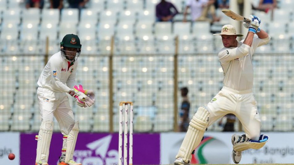 peter handscomb loses 4kg of weight during first innings against bangladesh 11952 एक दिन में चार किलो से अधिक वजन कम कर सुर्खियों में आए पीटर हैंड्सकॉम्ब