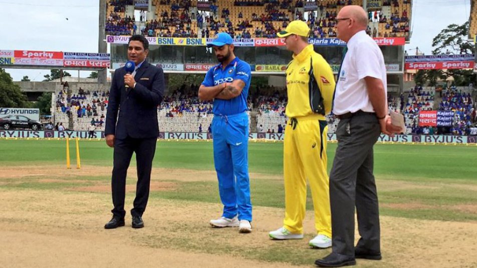 indvsaus team india won the toss elect to bat 1st 12116 INDvsAUS: टीम इंडिया ने टॉस जीतकर चुनी पहले बल्लेबाजी