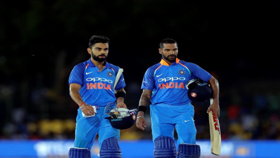 धवन की 90 गेंदों पर खेली गयी तूफानी पारी और कोहली (नाबाद 82) के साथ उनकी 197 रन की अटूट साझेदारी से भारत ने श्रीलंका को पहले एकदिवसीय अंतरराष्ट्रीय मैच में नौ विकेट से हराया. श्रीलंका की टीम इससे पहले अच्छी शुरूआत के बावजूद 216 रन पर ढेर हो गयी थी.