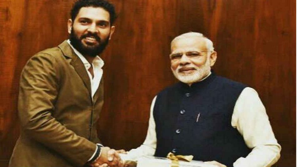 युवराज सिंह ने पीएम मोदी को बधाई संदेश देते हुए लिखा, 'नरेंद्र मोदी जी को जन्मदिन की बहुत-बहुत बधाई, शुभकामनाएं.'