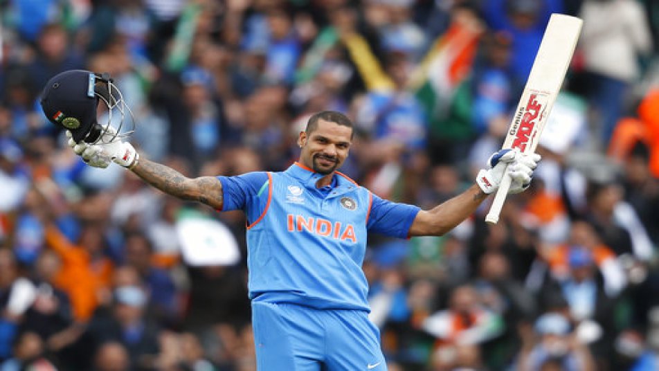 ICC टूर्नामेंट्स में सबसे तेज़ 500 रन बनाने वाले बल्लेबाज़ बने शिखर धवन