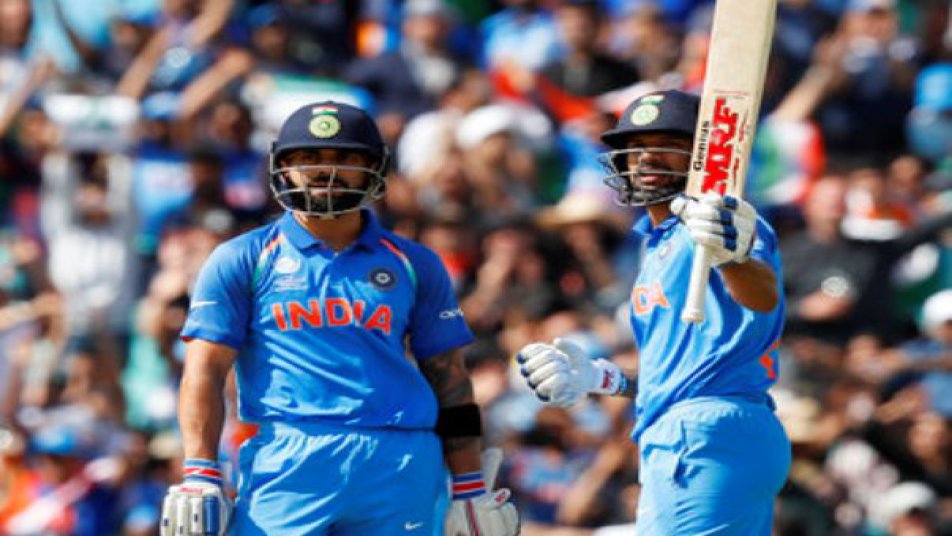 अब विराट और शिखर की जोड़ी भारत की ओर से दूसरे विकेट के लिए शतकीय साझेदारी करने के मामले में दूसरे स्थान पर पहुंच गई है.