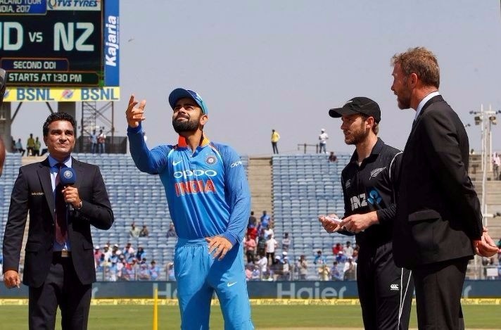 new zealand won the toss and decide to ball first in series decider INDvsNZ: सीरीज़ डिसाइडर में न्यूज़ीलैंड ने टॉस जीतकर चुनी गेंदबाज़ी