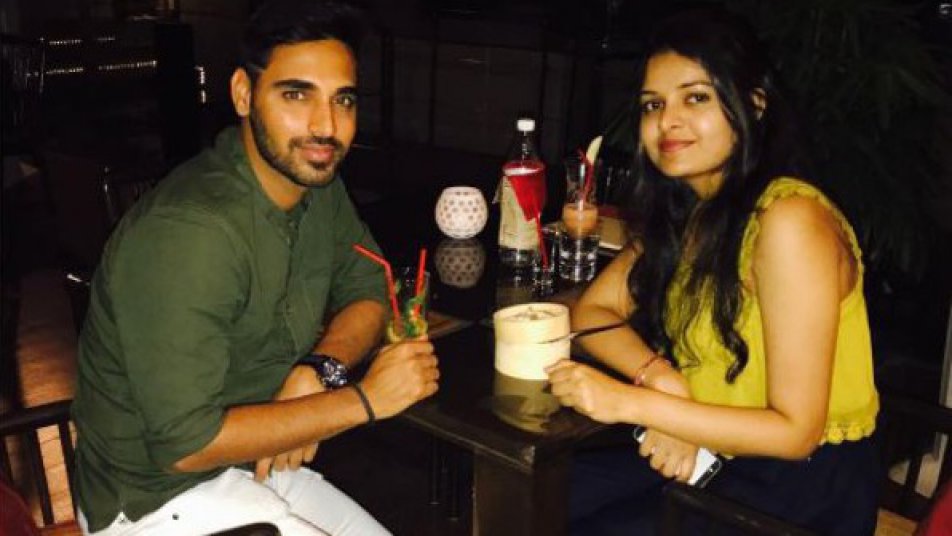 bhuvneshwar kumar s instagram photo reveals his better half 12385 भुवनेश्वर कुमार ने खोला अपनी 'सीक्रेट डिनर डेट' का राज, देखें तस्वीर