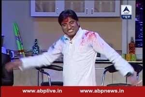 क्रिकेट कैमरा एक्शन: देखें कोहली के लिए राजू श्रीवास्तव ने गाया 'बचना ऐ हसीनों कोहली अ गया'