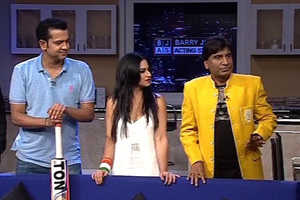 क्रिकेट कैमरा एक्शन: देखें राजू ने कहा 'अफरीदी, अफरीदी, रोना नहीं इंडिया से हार के'