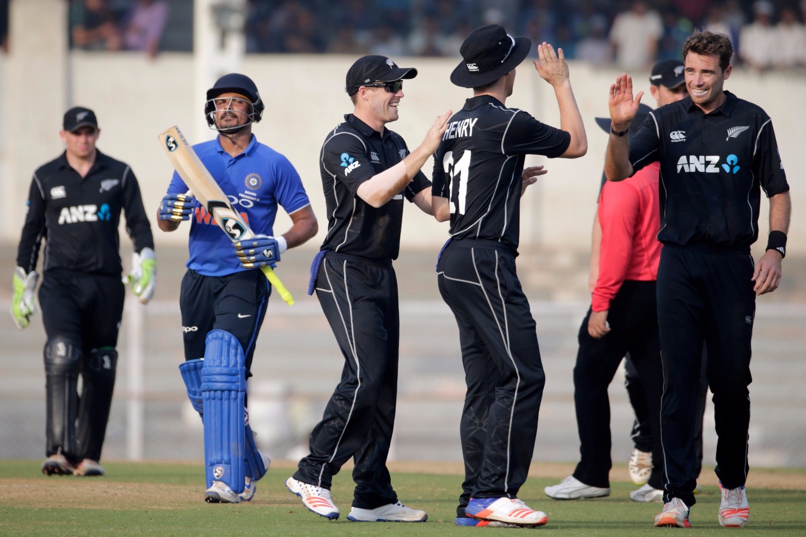 दूसरे अभ्यास मैच में न्यूजीलैंड ने बोर्ड प्रेसिडेंट इलेवन को 33 रनों से हराया