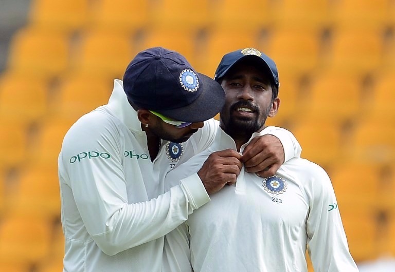 किसी भी नंबर पर बल्लेबाजी करने के लिए तैयार हूं: ऋद्धिमान साहा wriddhiman saha is comfortable batting at any position for the team किसी भी नंबर पर बल्लेबाजी करने के लिए तैयार हूं: ऋद्धिमान साहा