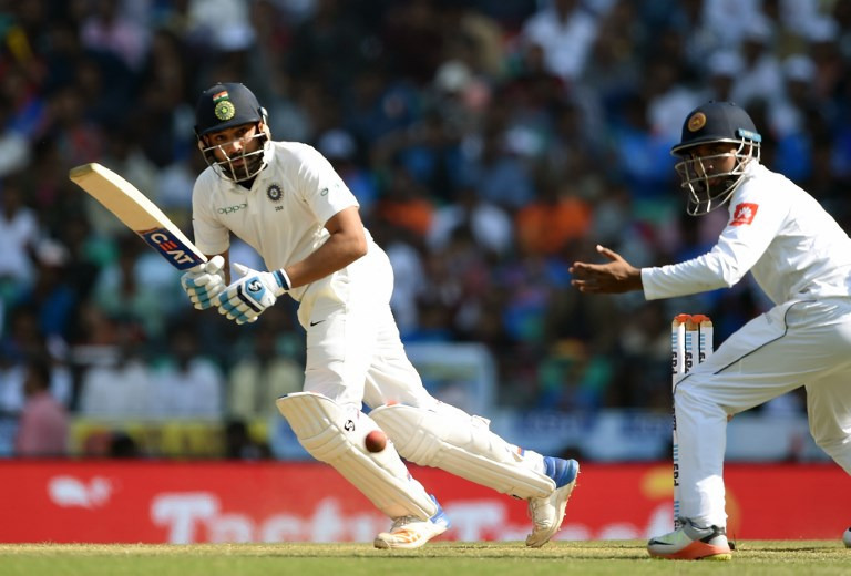 india vs sri lanka 2nd test nagpur test india inning report IND vs SL: कोहली के दोहरे शतक के बाद रोहित का कमाल,405 के विशाल बढ़त के बाद पारी घोषित