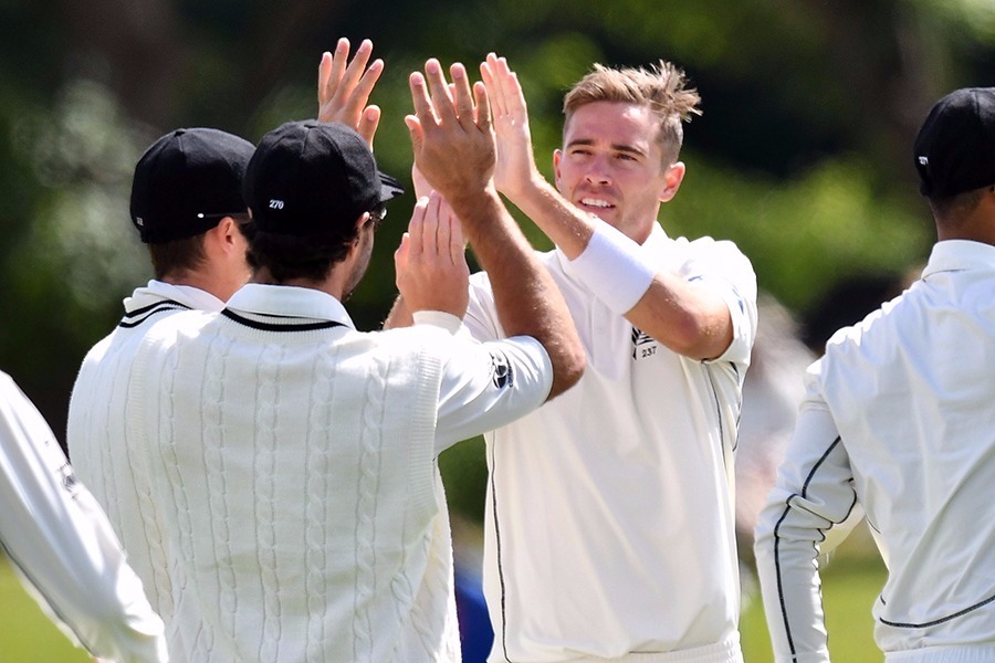 tim southee out of first test worker added to squad वेस्टइंडीज के खिलाफ पहले टेस्ट में नहीं खेलेंगे टिम साउदी