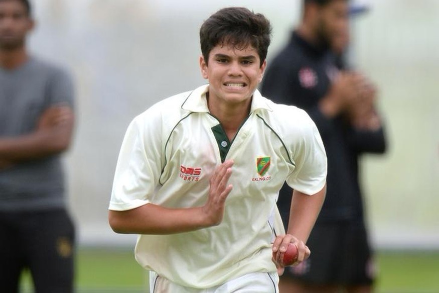 arjun tendulkar claims fifer in cooch behar trophy मुंबई की शानदार जीत में 5 विकेटों के साथ हीरो बने अर्जुन तेंदुलकर