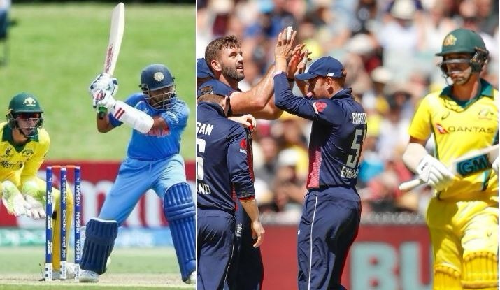 australian cricket team england cricket ausvseng icc under 19 world cup prithvi shaw majot kalra ausvsind indian cricket team क्रिकेट के मैदान पर ऑस्ट्रेलिया को एक ही दिन में मिली दो करारी हार