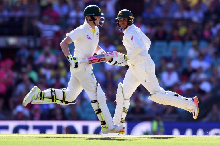 ashes 2017 18 5th test 2nd day full report एशेज: ख्वाजा और स्मिथ की बदौलत ऑस्ट्रेलिया मजबूत स्थिति में