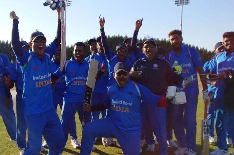 india beat pakistan by 7 wickets in blind cricket world cup ब्लाइंड क्रिकेट वर्ल्डकप में भारत का धमाल, पाकिस्तान पर दर्ज की बड़ी जीत