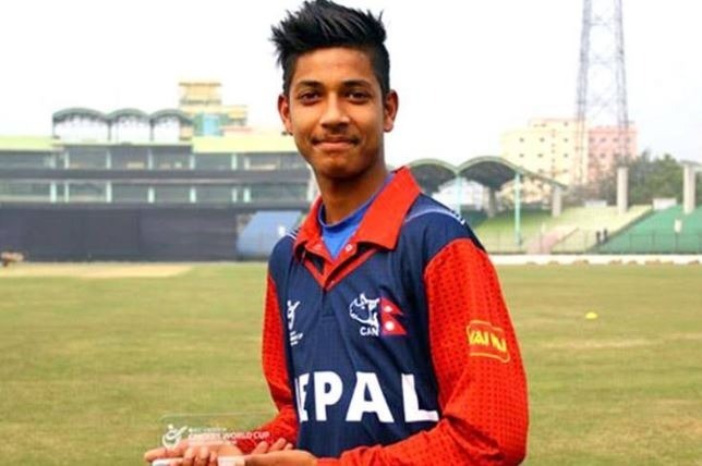 ipl 2018 player auction ipl 2018 latest news hindi sandeep laimichane delhi daredevils nepal आईपीएल ऑक्शन में बिकने वाले पहले नेपाली क्रिकेटर बने संदीप लैमिचाने